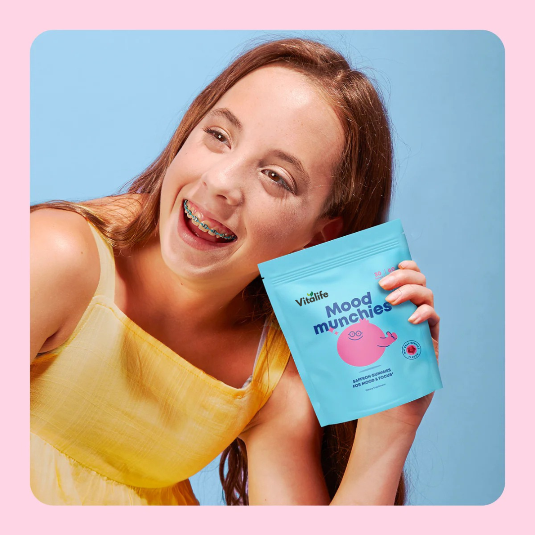 Mood Munchies - Natural Saffron Gummies For Kids